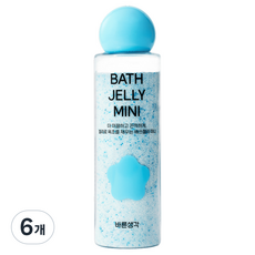 바른생각 스윗판탄지 미니 배쓰젤리, 105g, 6개