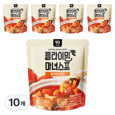 플라이밀 마녀스프 토마토 치킨, 300g, 10개