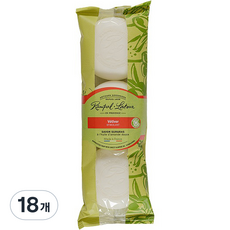 랑팔라투르 사봉롱드 원형 비누 베티버, 150g, 18개