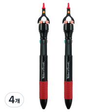 PINKFOOT W & G 公仔4色旋轉筆 麥格羅 0.5mm, 4個, 黑色