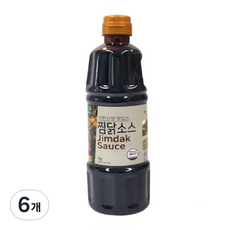 이슬나라 찜닭 소스, 1kg, 6개