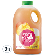 스위트컵 애플망고 농축액, 3개, 2kg