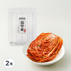 필동가 포기 배추김치, 2kg, 2개