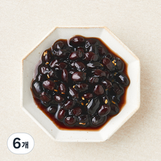 순봉이네부뚜막 검은콩조림, 280g, 6개