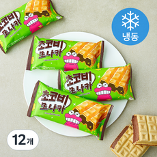 초코비 모나카 (냉동), 12개, 1개입, 140ml