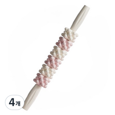 J&K商店 我的身體守護者 滾輪棒 圓形手柄, 粉米色, 4個