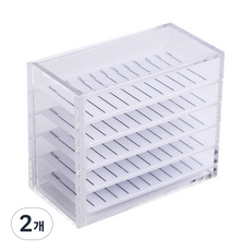 메이크그레이트 5단 속눈썹 보관함, 2개