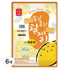Hanjin Q彈嚼勁果凍 檸檬口味, 260g, 6個