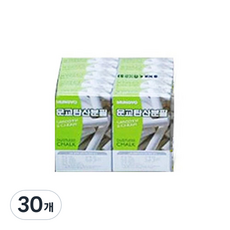문교 탄산 분필, 백색, 300개