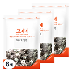 고미네 보이차티백, 1g, 50개입, 6개