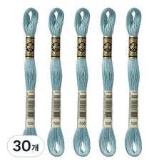 브랜드얀 DMC 25번 면사 자수실, 598번, 30개