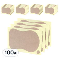 모든리드 부드러운 붙이는 땀 흡수 패치, 100개