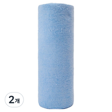 캐롤링 빨아쓰는 극세사 행주 연블루, 2개, 20개입