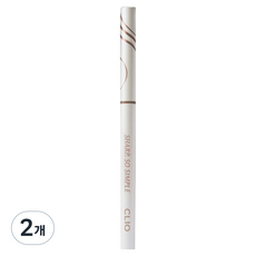 CLIO COSMETIC 極細So Simple防水眼線膠筆 0.14g, 006 香草米色, 2個