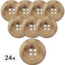 Button King 東大門鈕扣王 高級霧面大衣開襟衫鈕扣 現代風 23mm, LBG, 24個