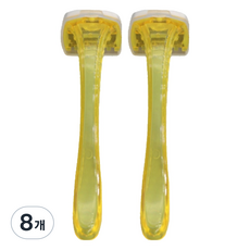 라델리 여성용 면도기 노란색, 8개, 1개입