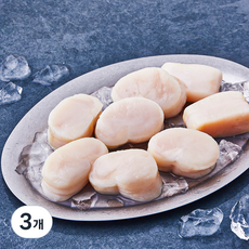 산지직송 부산 13번 중매인 관자살 해동 (냉장), 400g, 3개