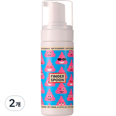 핑거스푼 유아용 엉덩이 클렌저, 150ml, 2개