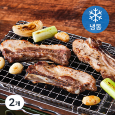 시즈닝 돈대갈비 (냉동), 500g, 2개