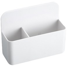 磁吸式白板黑板筆筒, 白色, 1個