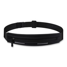 던핏 스마트폰 허리 힙색 조깅 운동 런닝 러닝 벨트, 블랙, 1개