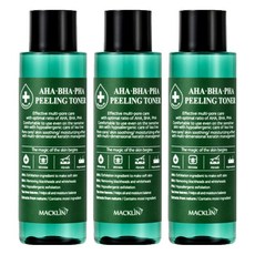Maclean Cosmetics Aha Baha Paha 去角質爽膚水, 150ml, 3個