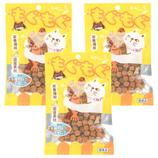 貓吃魚系列零食 潔牙錠, 多種魚 + 雞肉, 40g, 3包