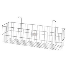 皇家高瓶子收納籃, 1個, 銀色