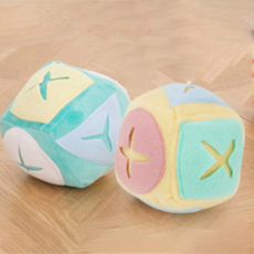 DING DONG PET 嗅聞球玩具, 黃色, 綠色, 2個