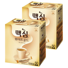 Maxim 麥心 白金經典三合一咖啡 Set 濃郁香醇 香氣迷人, 11.7g, 50條, 2盒