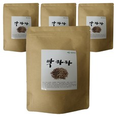 청명약초 박하차 티백 국내산, 1.2g, 20개입, 4개