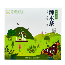 BANK OF FLOWERS AND TREES 花樹銀行 奇蹟之樹 辣木茶包, 4g, 1盒, 15包