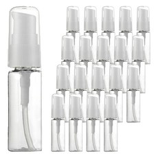 化妝品按壓瓶 20ml, 白色, 20個