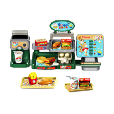 TOY STORY 玩具總動員 漢堡店, 塑膠材質, 適合3歲以上兒童, 1盒, 綠色