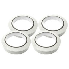 CLEAN 克林 ELItape易利貼 薄型手撕雙面膠帶 20Y x 18mm, 4個, 白色