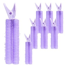 Tenejer 髮根蓬鬆夾, 紫色, 8個