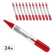 monAmi 液態墨水白板筆 22 1打, 紅色, 24個