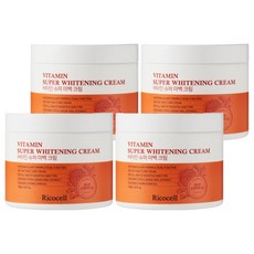 Ricocell 維他命超級亮白霜, 100g, 4罐