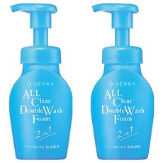 SENKA 專科 超微米洗卸兩用潔淨慕絲, 150ml, 2瓶