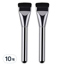 록스 일자형 파운데이션 납작 브러쉬, 10개