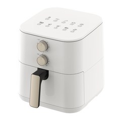 홈플래닛 에어프라이어 5L, 화이트, KZ-5001