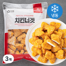 아워홈 행복한맛남 치킨너겟 (냉동), 1kg, 3개
