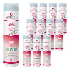 MOISORGA 優質化妝棉, 100入, 12個