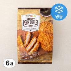 곰곰 바삭한 순살돈까스 (냉동), 500g, 6개