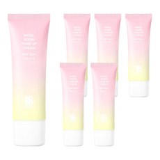 16브랜드 물분 톤업 크림 SPF50+ PA+++ 50ml, 라이트피치, 6개
