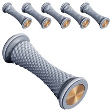 Jeongsang I& 腳底穴位按摩 足部按摩滾輪棒, 灰色, 6個