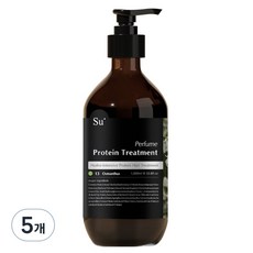 Su organic 蛋白質香氛護髮素 桂花款, 1L, 5瓶