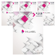 디에스라벨 레이저잉크젯 라벨지 흰색 DS3036, 36칸, 400개