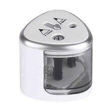 mbs 萬事捷 Tomato 電動削筆機 AS-66 銀色 大小雙孔, 1個