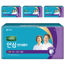 Depend 利清爽 男女共用安心內褲型成人紙尿褲, 小型, 10入, 4個